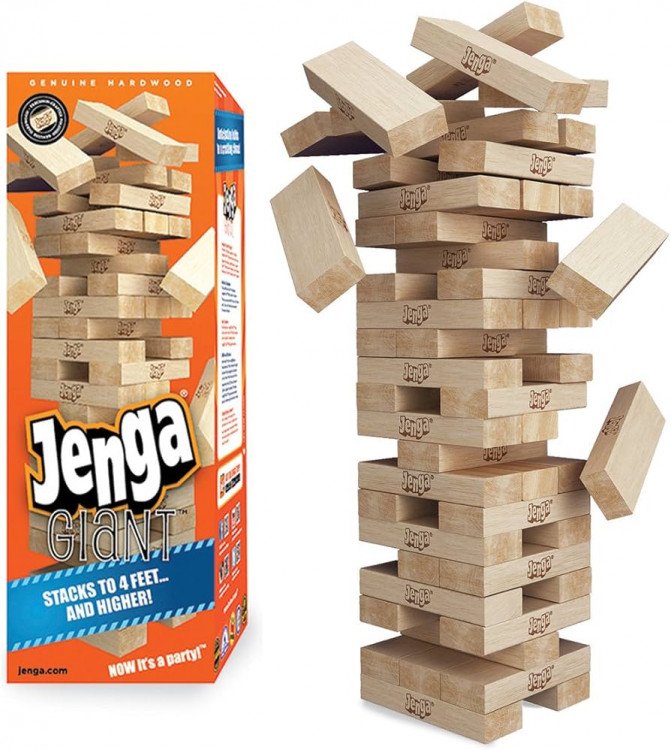 Jumbo Jenga Yard Game