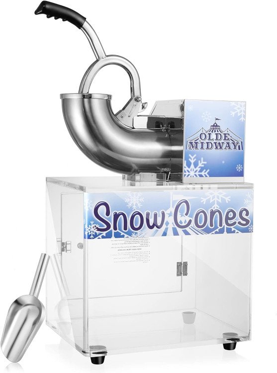 Snow cone machine